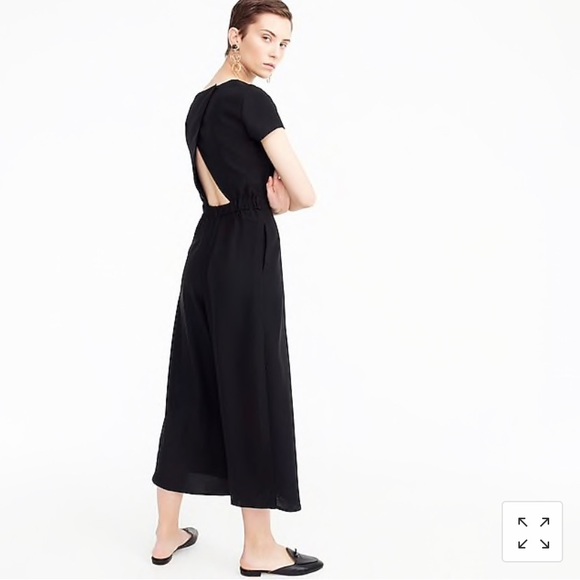 J Crew draped wrap back jumpsuit - Picture 2 of 7